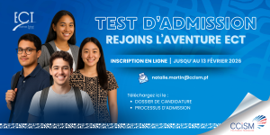 ECT - Test d'admission 2026