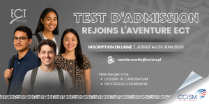 ECT - Test d'admission 2026